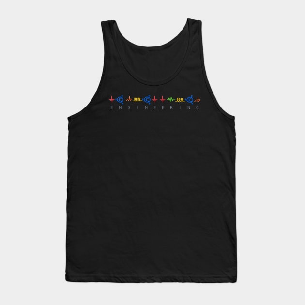 Engineering Circuitry Tank Top by simplistictees